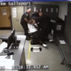 Frankie Taylor, shown here on a video screenshot, claims he was strapped to a chair by Eastpointe, Mich., police and beaten.
Fox 2 Screenshot